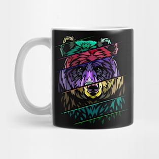 Tribal bear cut Mug